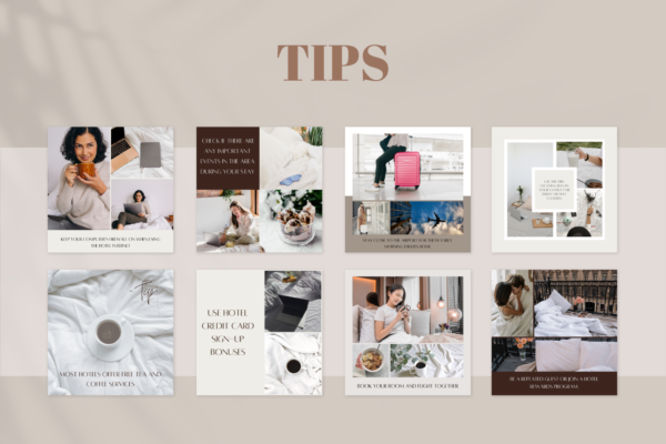 200 Bed and Breakfast Templates for Social Media 3