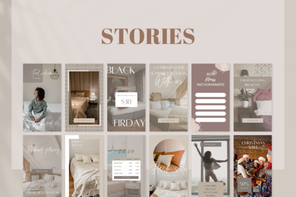 200 Bed and Breakfast Templates for Social Media 5