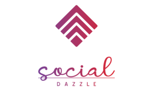 Social Dazzle Margin Transparent Logo